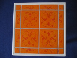 Hocker nachher von oben