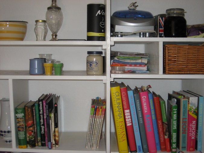 Kochbücher nachher