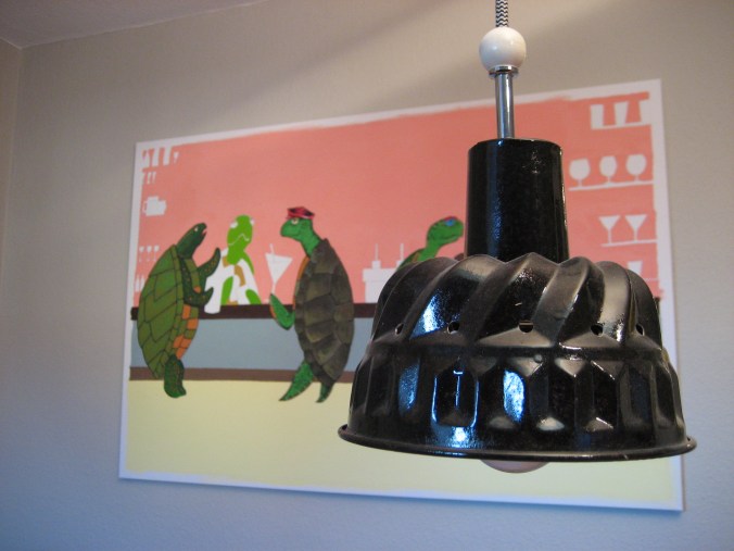 DIY Lampe aus Backform