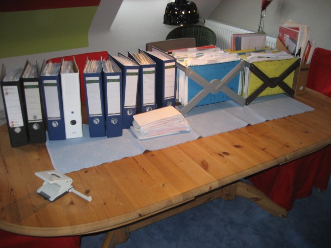 Papiere nach Marie Kondo